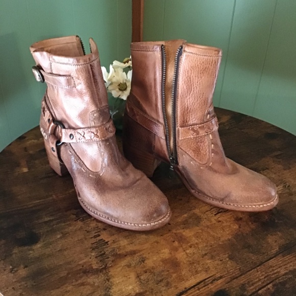 Bed Stu Harness Ankle Boots 8.5 - Picture 16 of 16